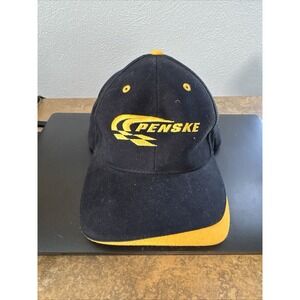 Penske Hat Baseball Hat Yellow Black Racing NASCAR